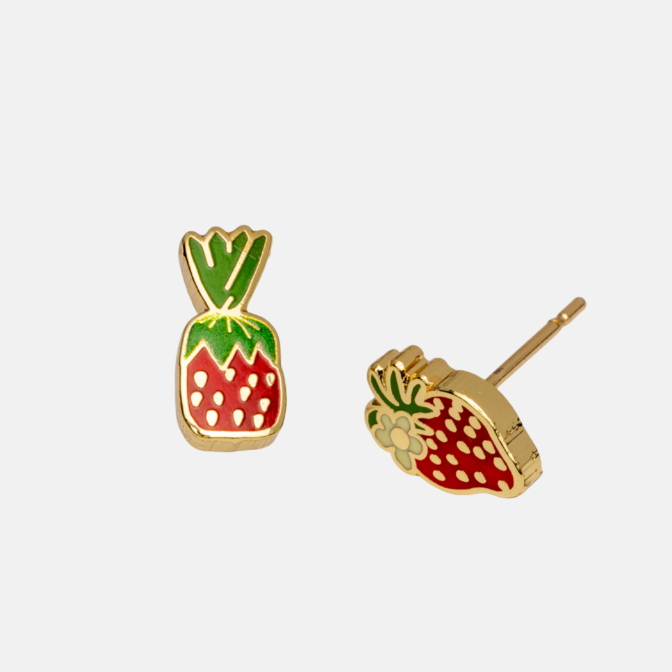 Strawberry Candy Earrings