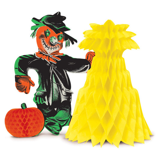 Beistle Fall Scarecrow Centerpiece
