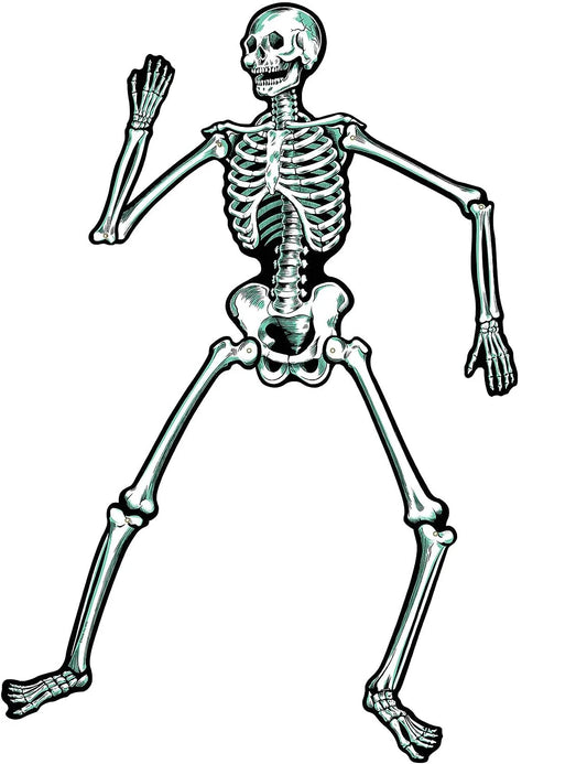 Small Jointed Halloween Skeleton