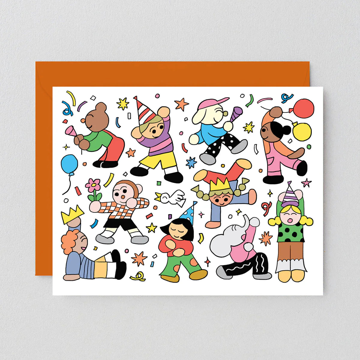 Birthday Dancers card