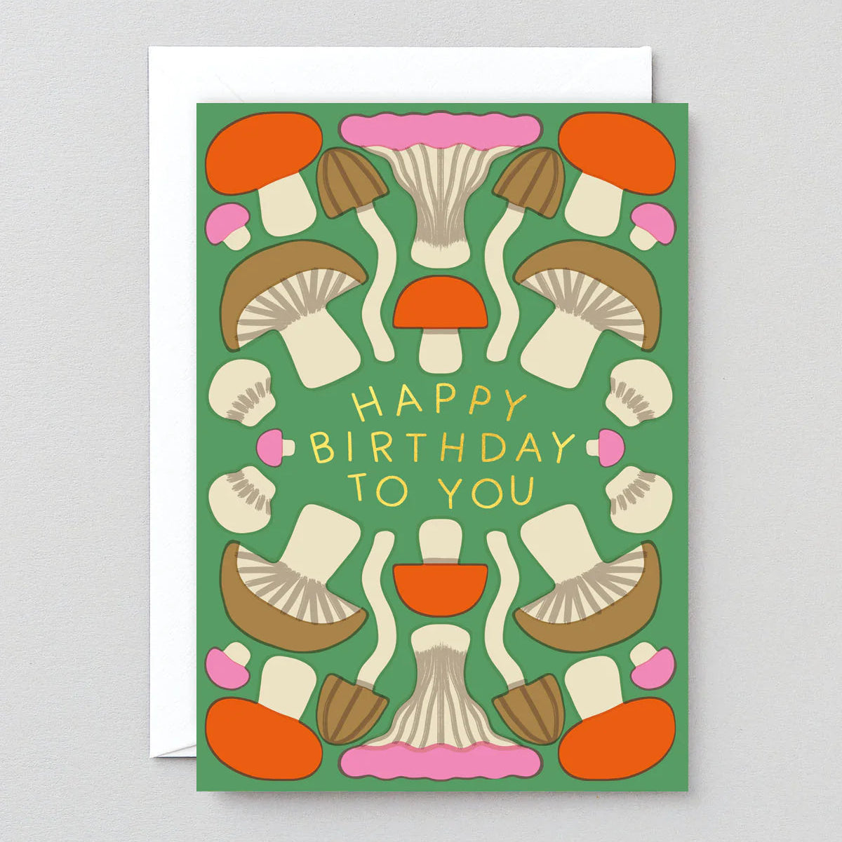 Birthday Mushrooms card