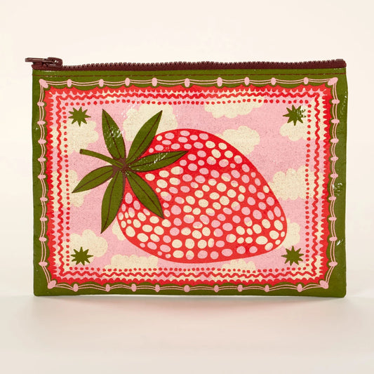 Strawberry Clouds Zipper Pouch