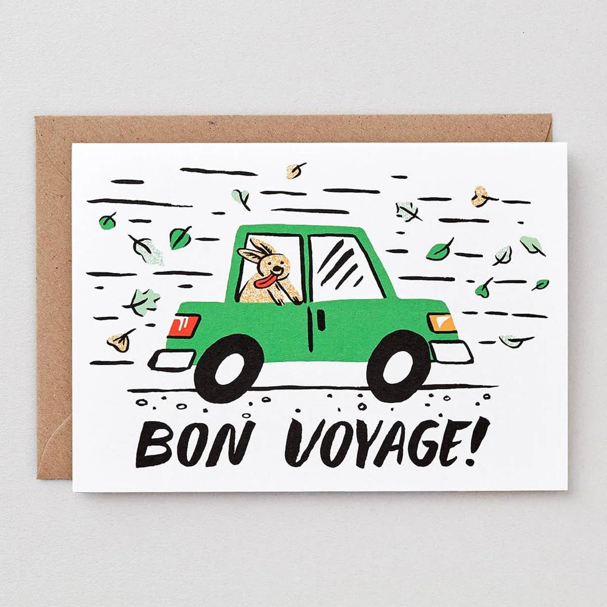 Bon Voyage card