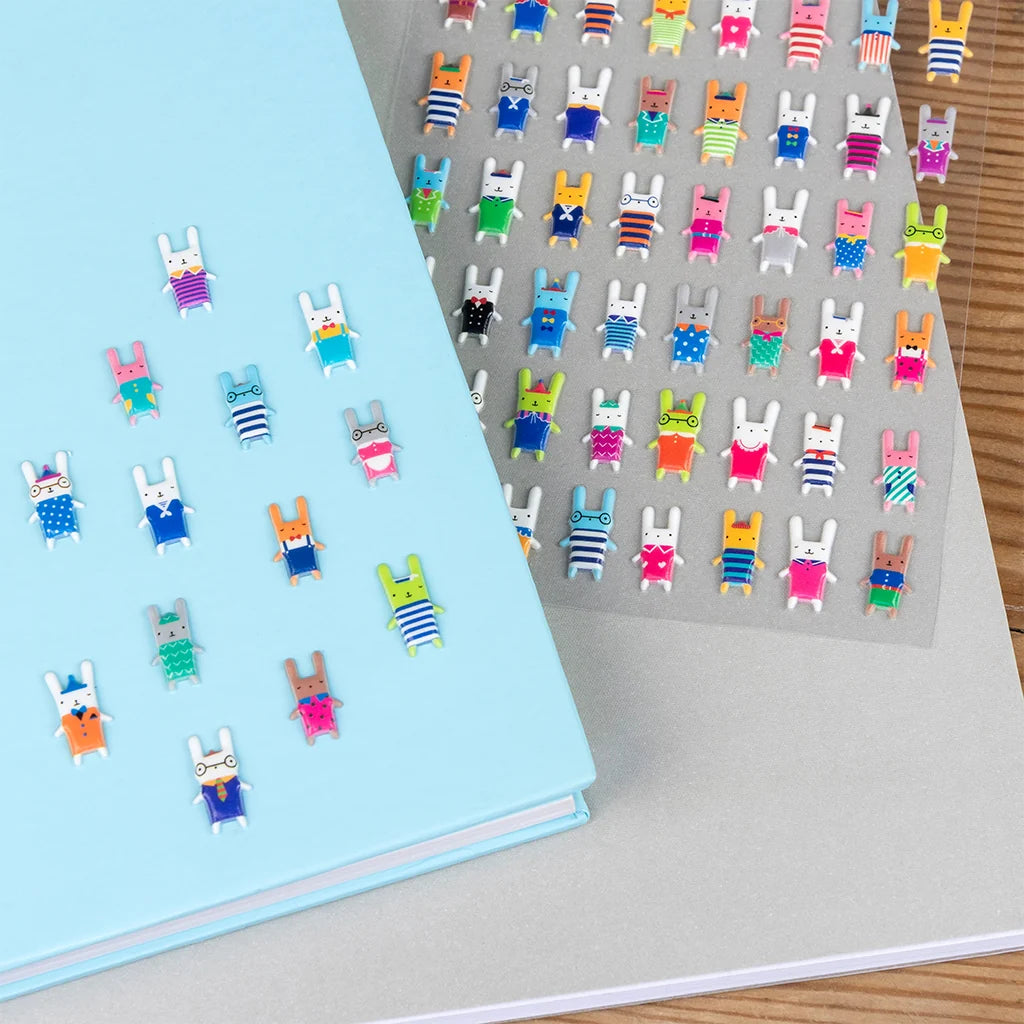 Bonny Bunny Puffy Sticker Sheet