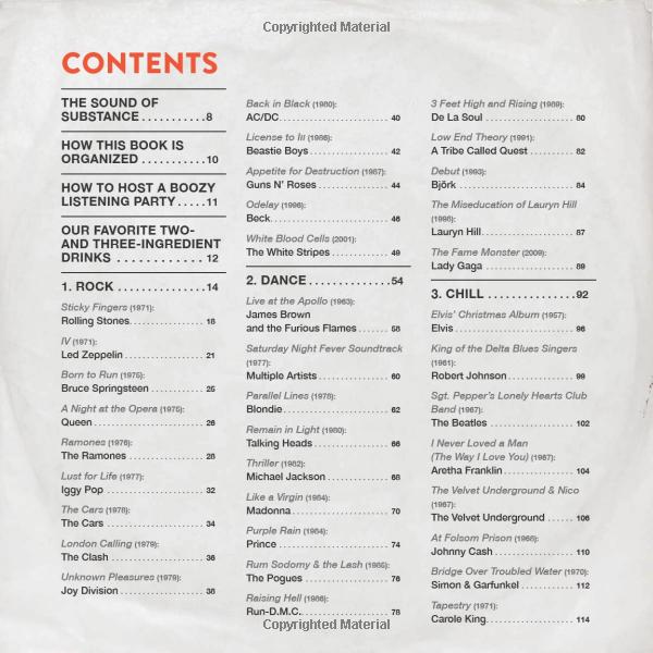 Booze & Vinyl Book