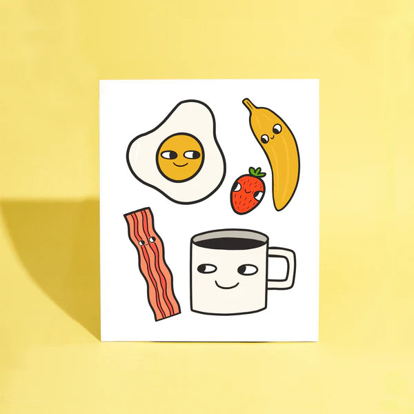 Breakfast print