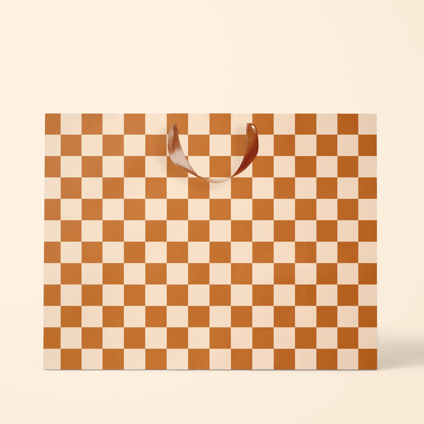 Checkered Gift Bag