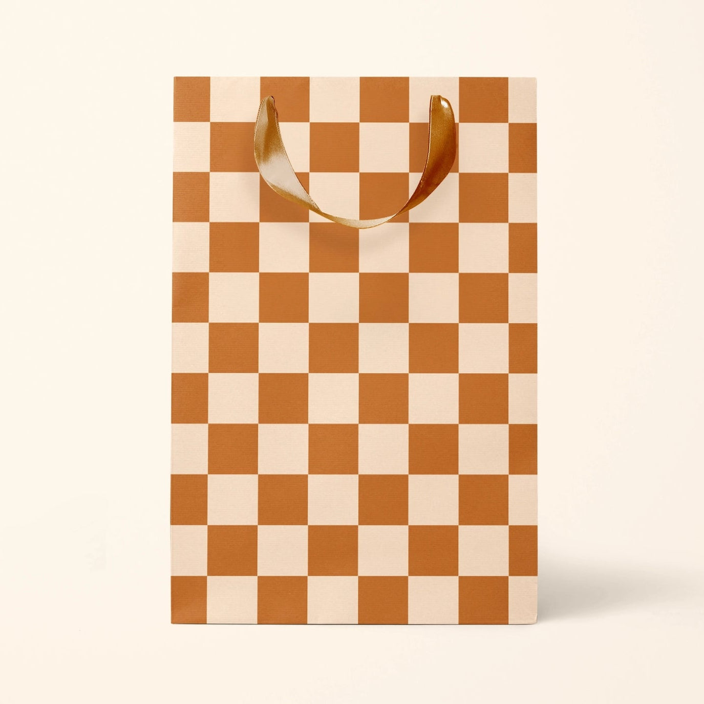 Checkered Gift Bag