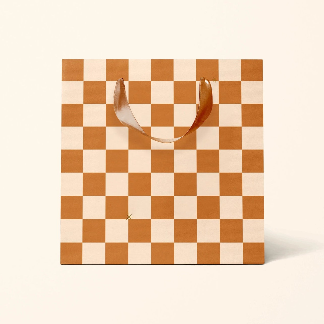 Checkered Gift Bag