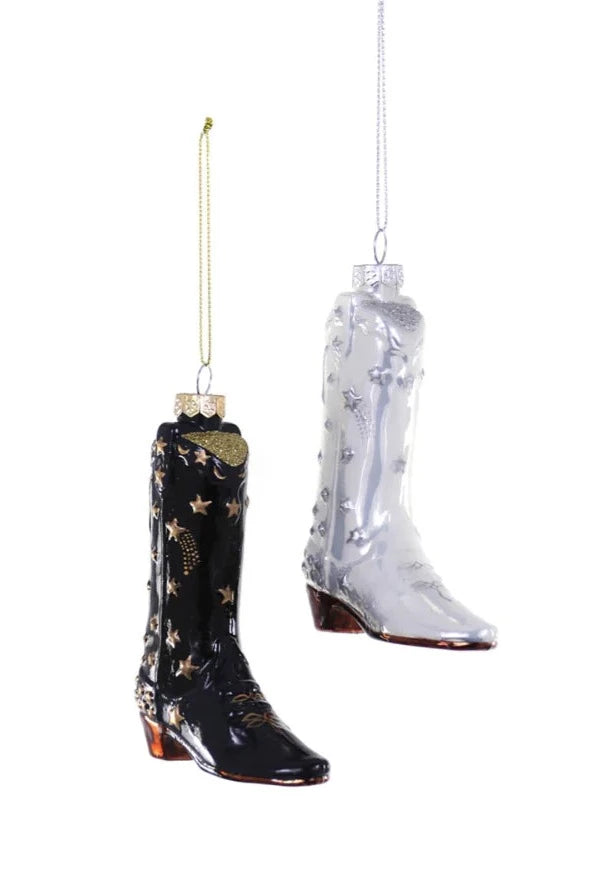 Cosmic Cowboy Boot Ornament