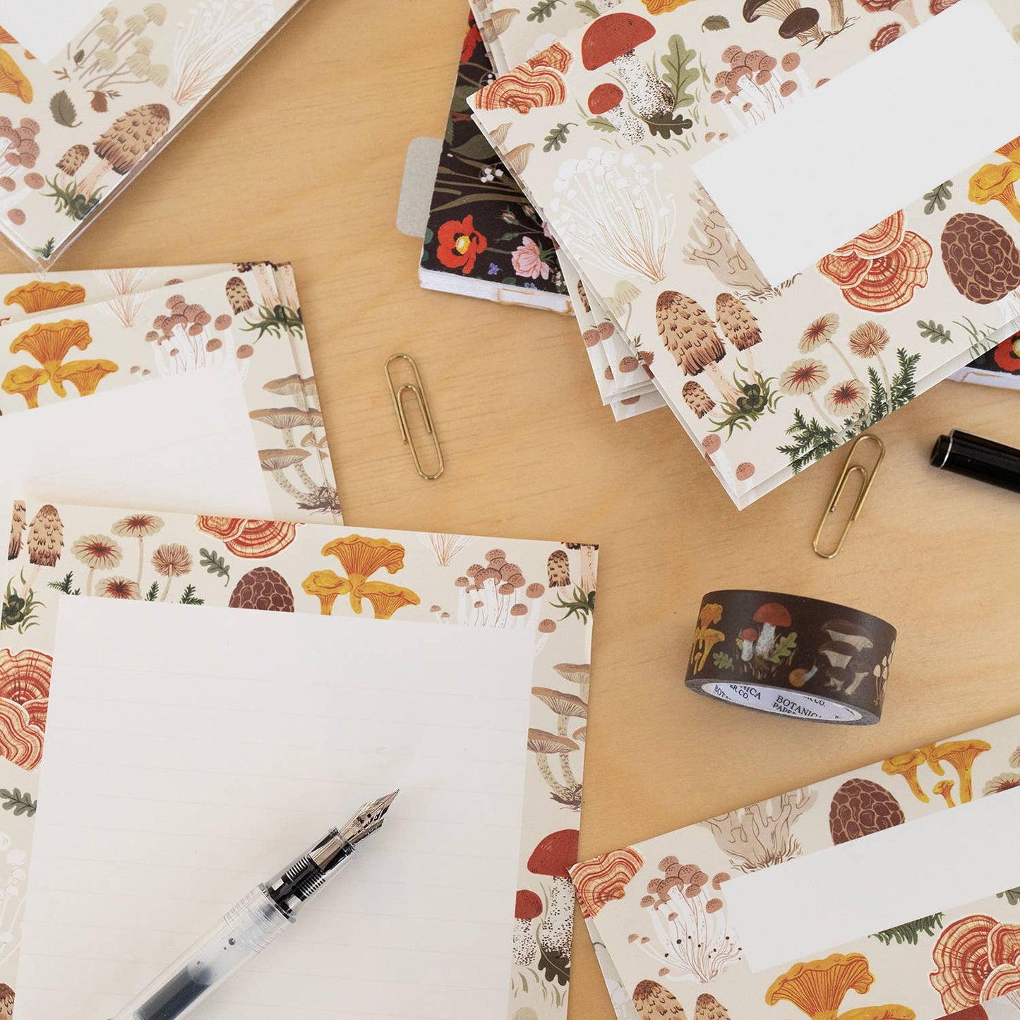 Mushrooms Letter Writing Set