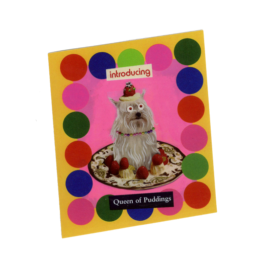 Queen of Pudding sticker