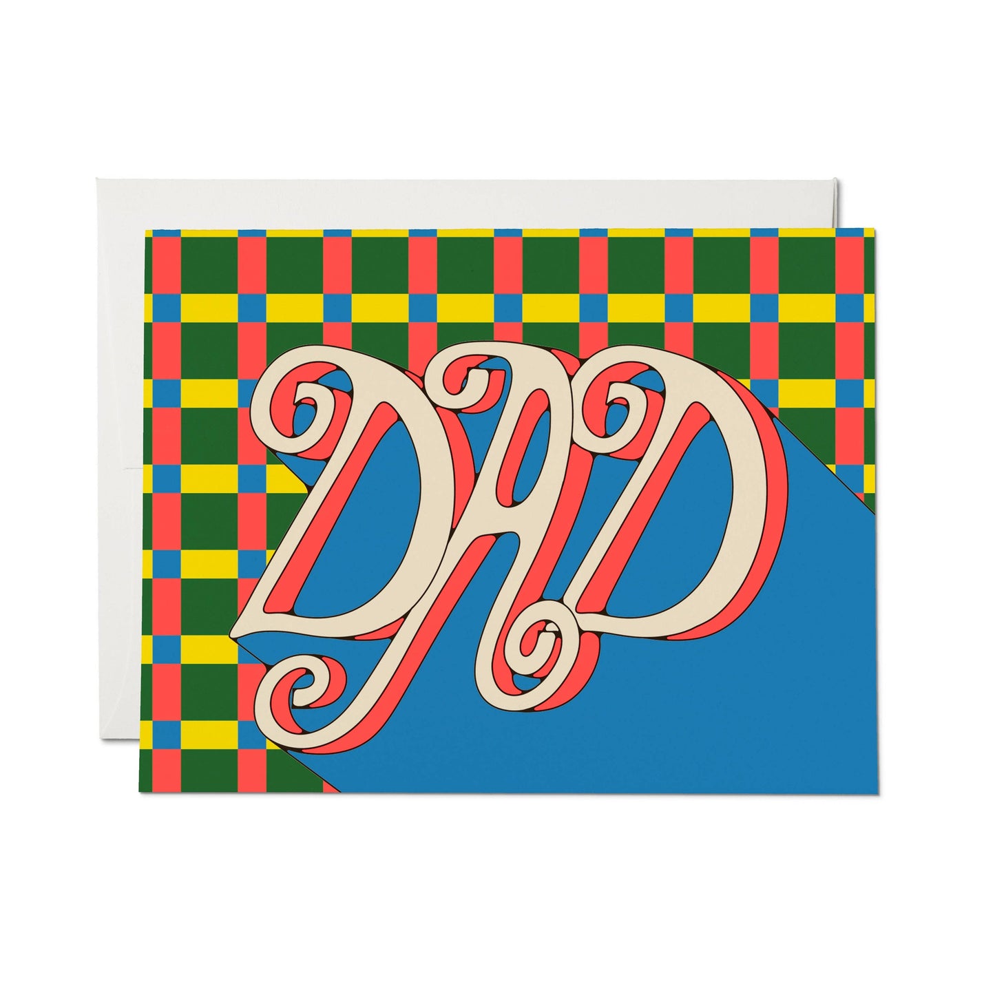 Plaid Dad card - Father's Day card