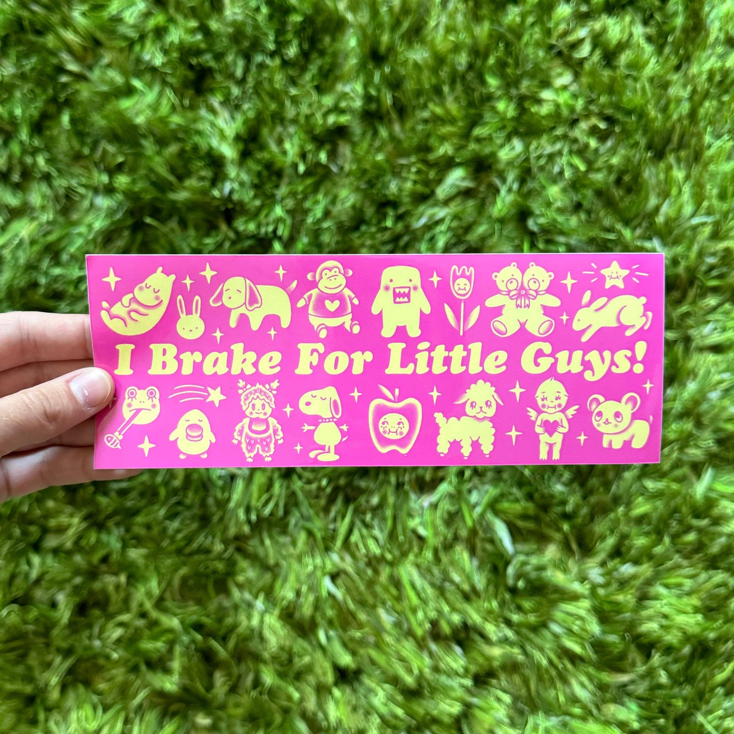 Little Guys Bumper Sticker