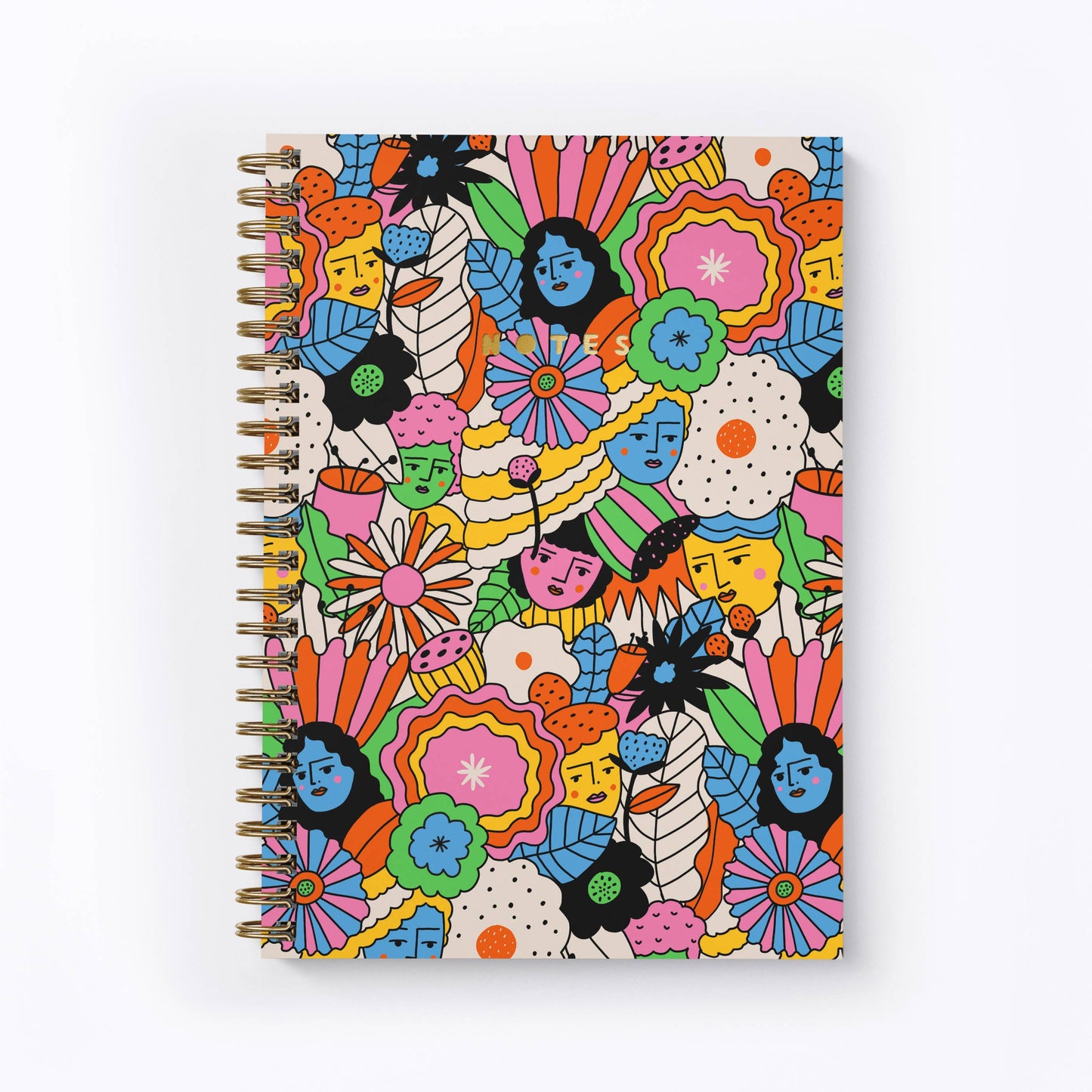 Mellow Petals Spiral Notebook