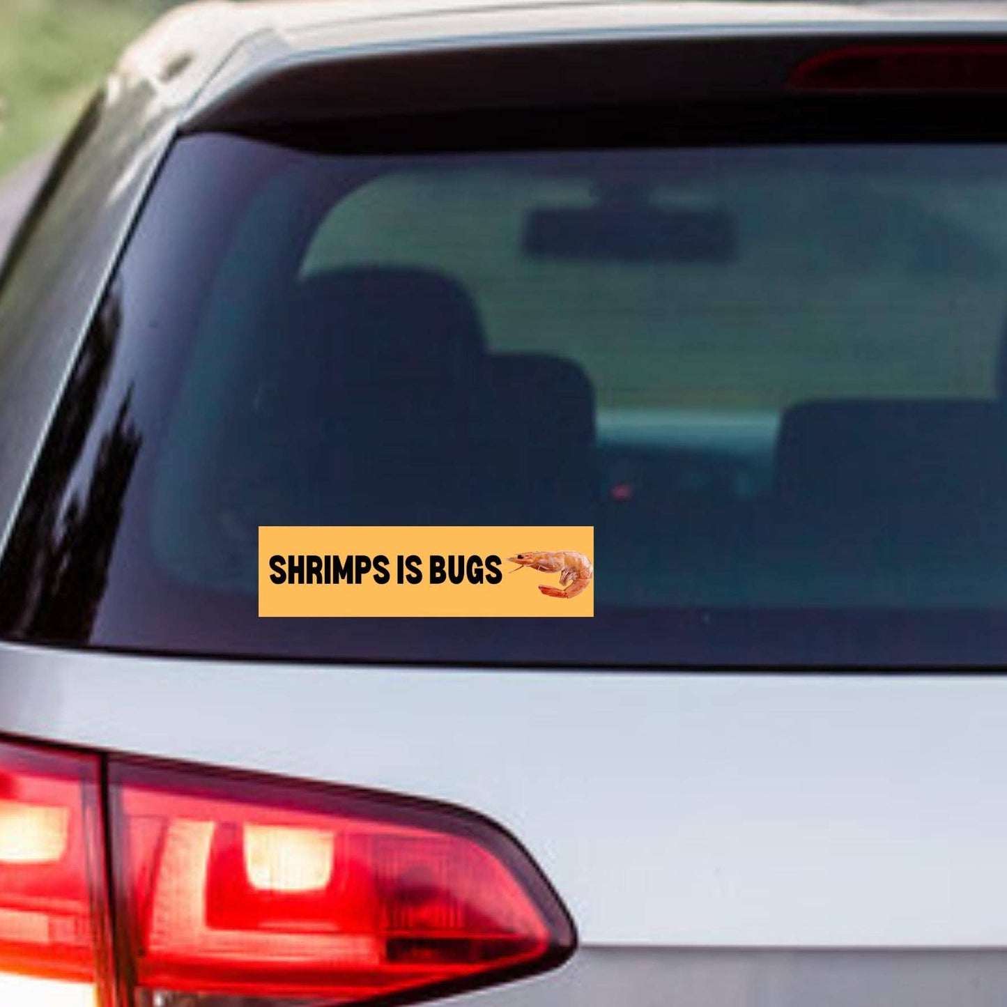 Shrimps is Bugs Bumper Sticker