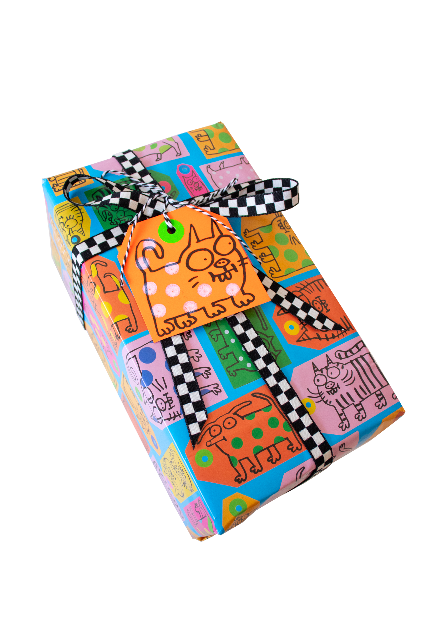 Gift Tag Giftwrap Paper