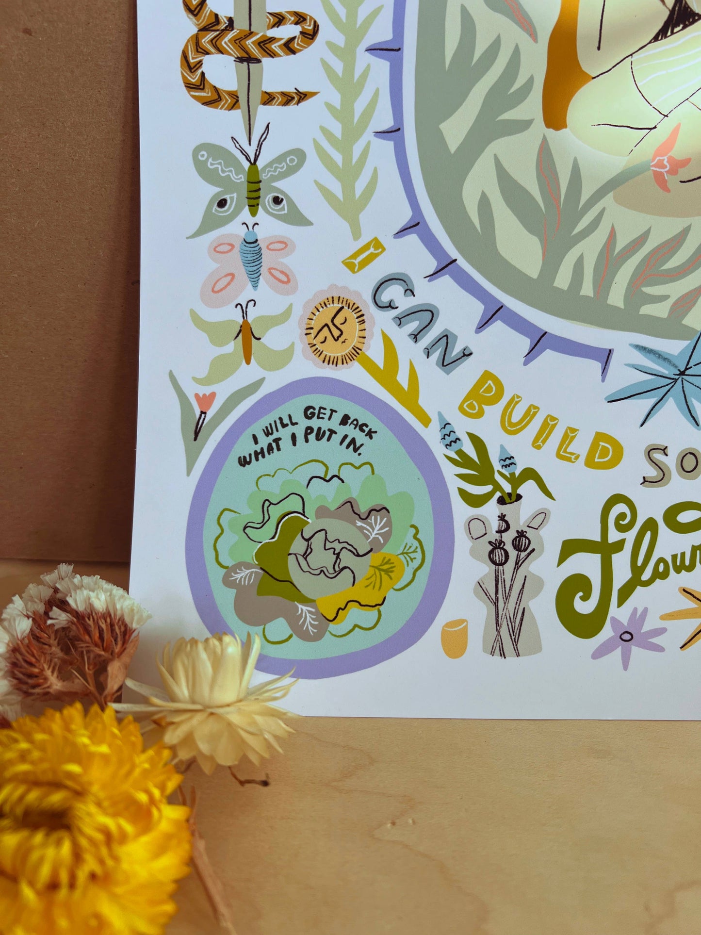 Flourish print