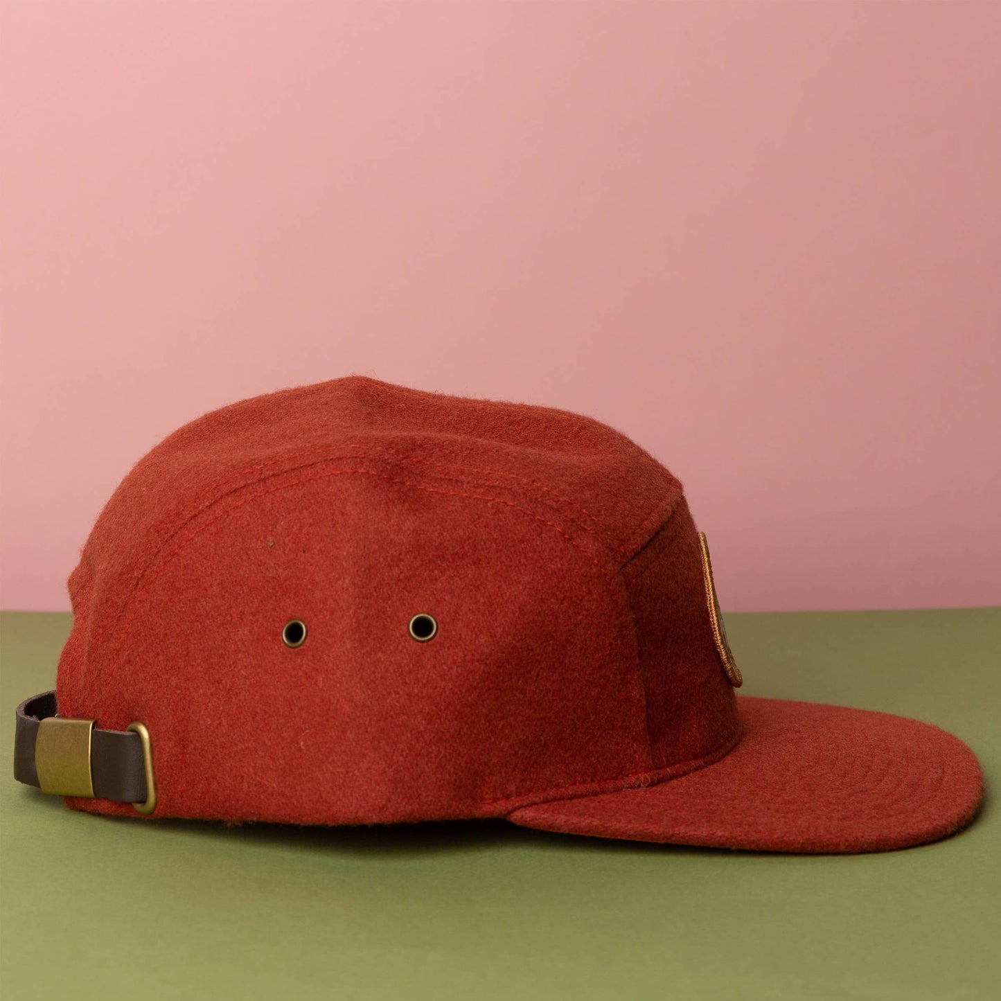 Rust Wild Flowers Hat
