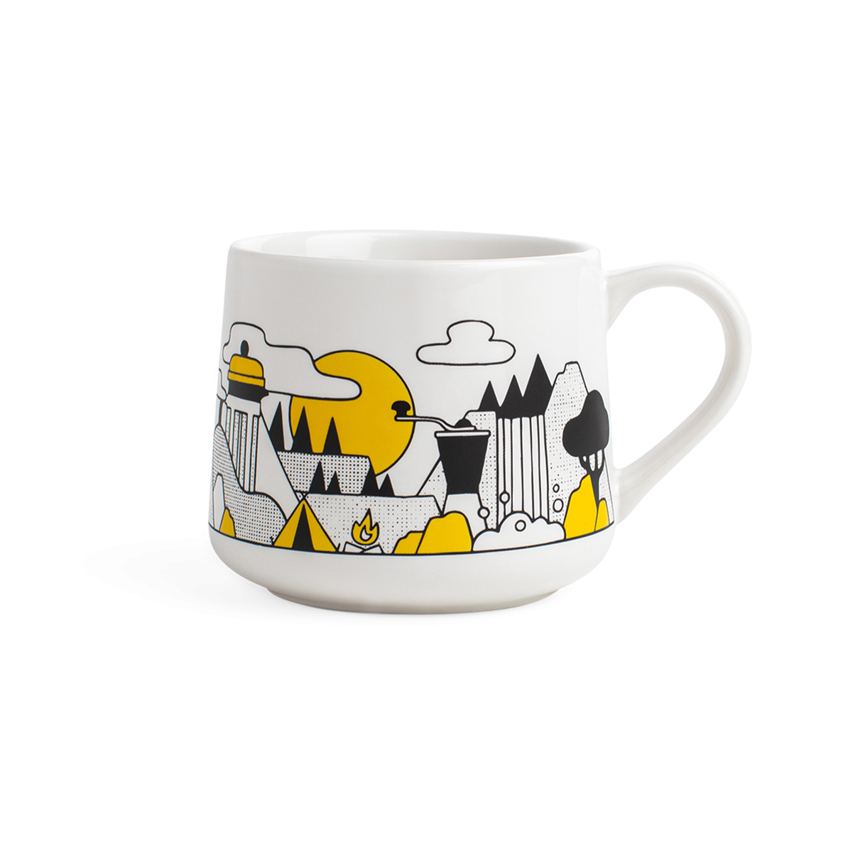 Coffee Mountain Mug