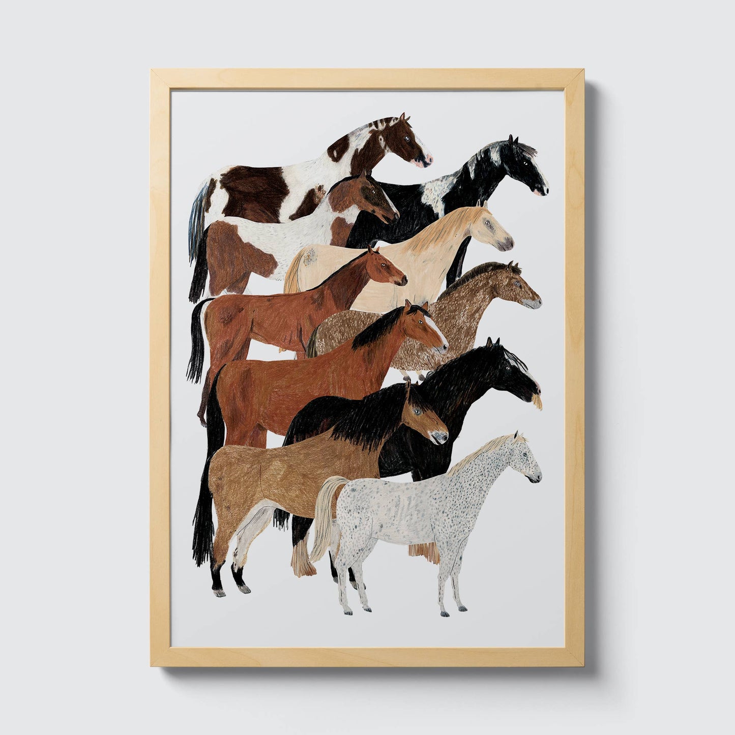 Ponies Print