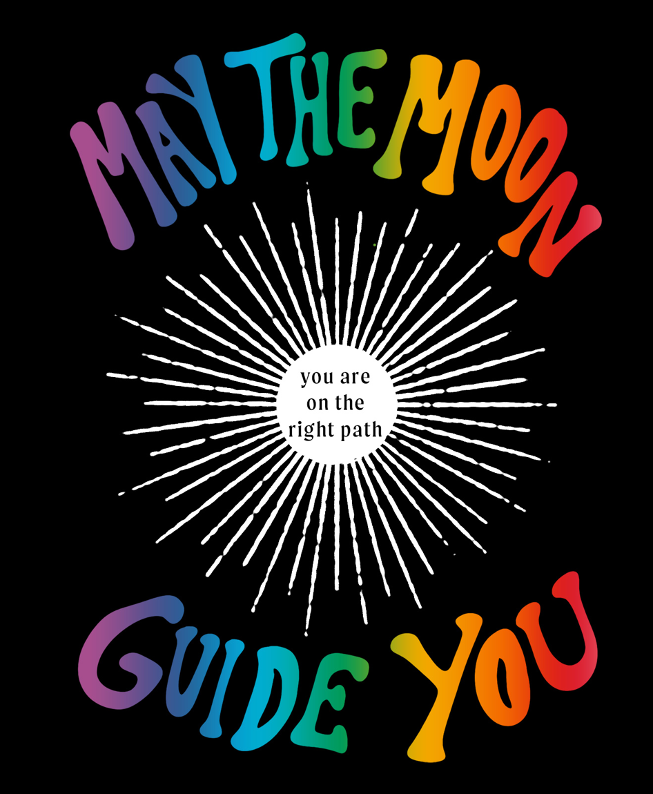 Moon Guide Scratch Off card