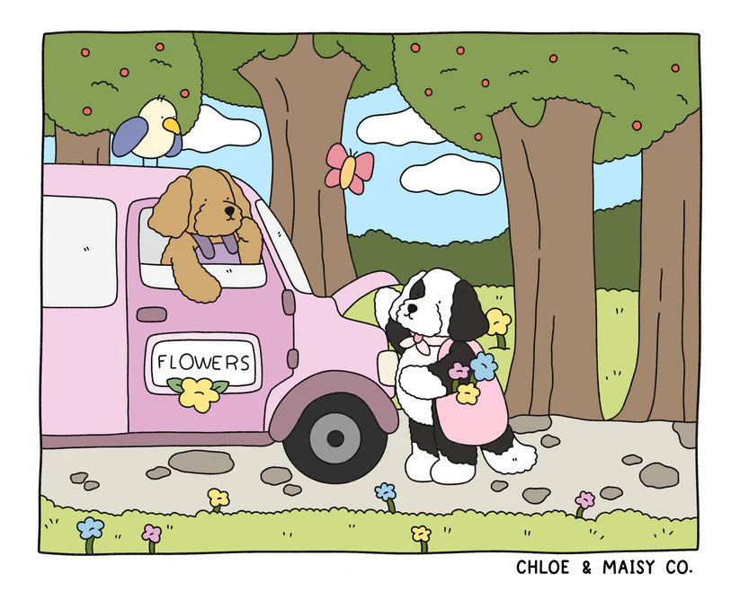 Chloe and Maisy Coloring Book