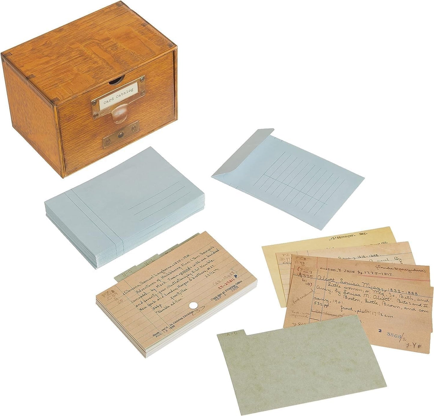 Card Catalog Boxed Cards
