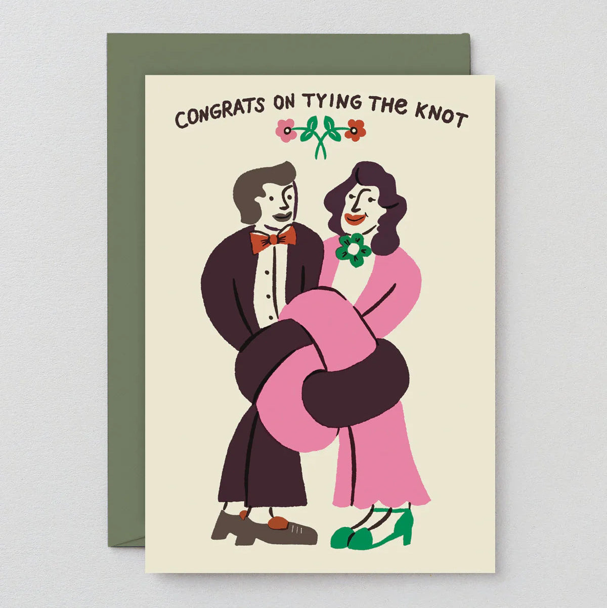 Congrats on Tying the Knot card