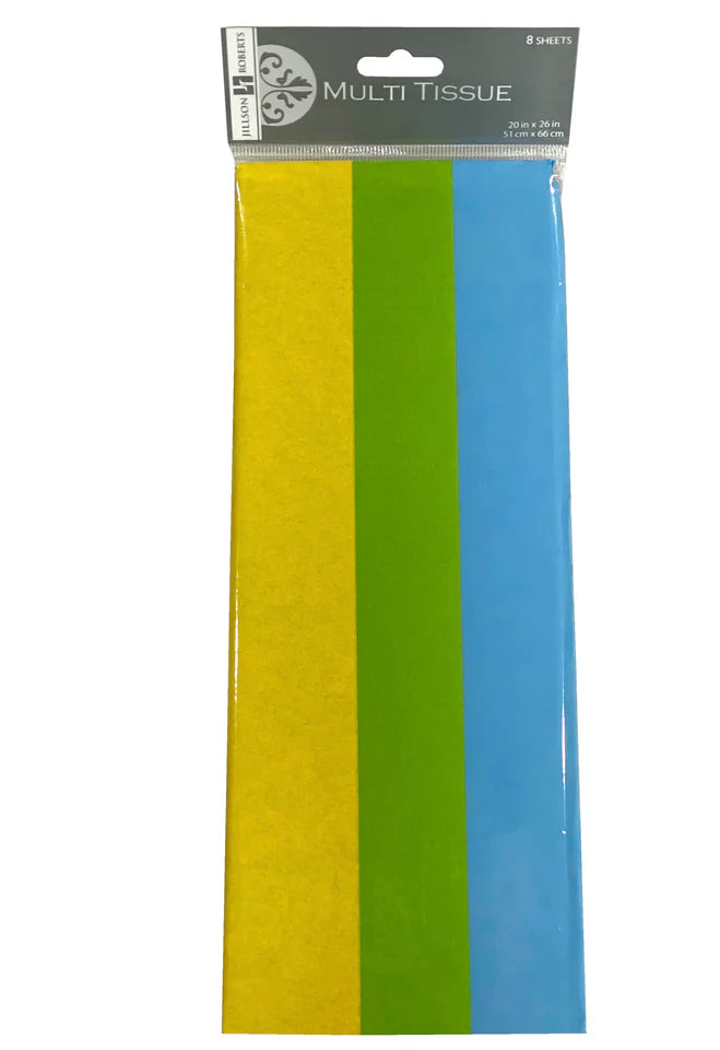 Multicolor Tissue Paper Pack