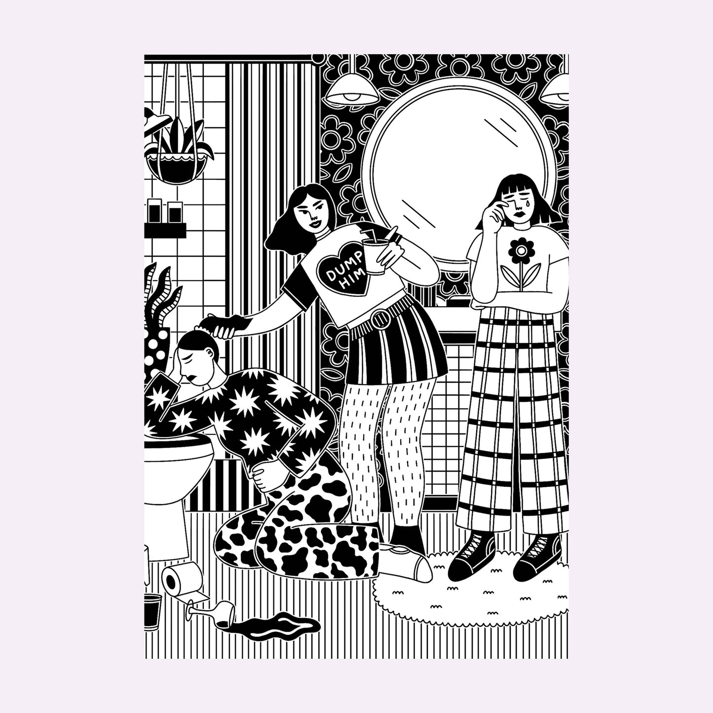 Dump Him print