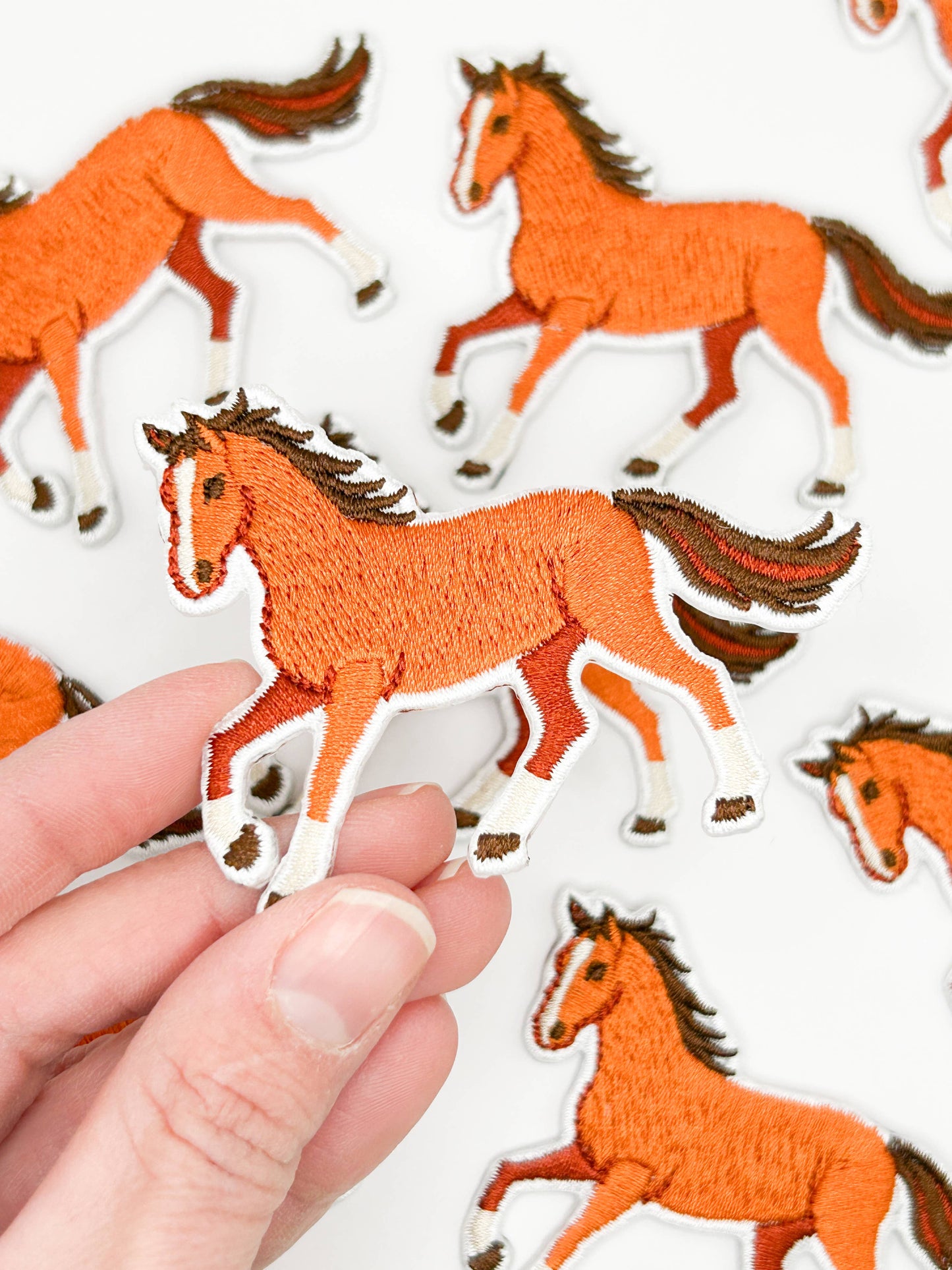 Horse Embroidered Patch