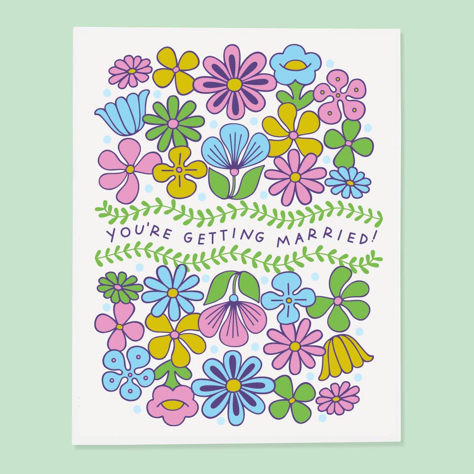 Getting Married card