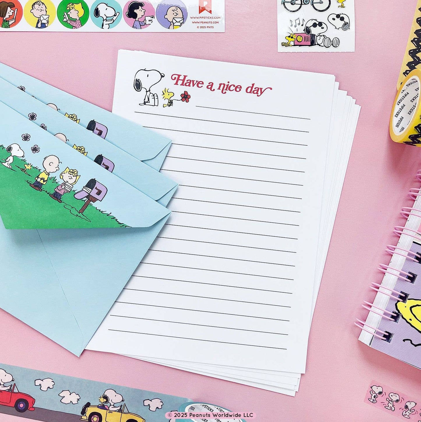 Peanuts Nice Day Letter Kit