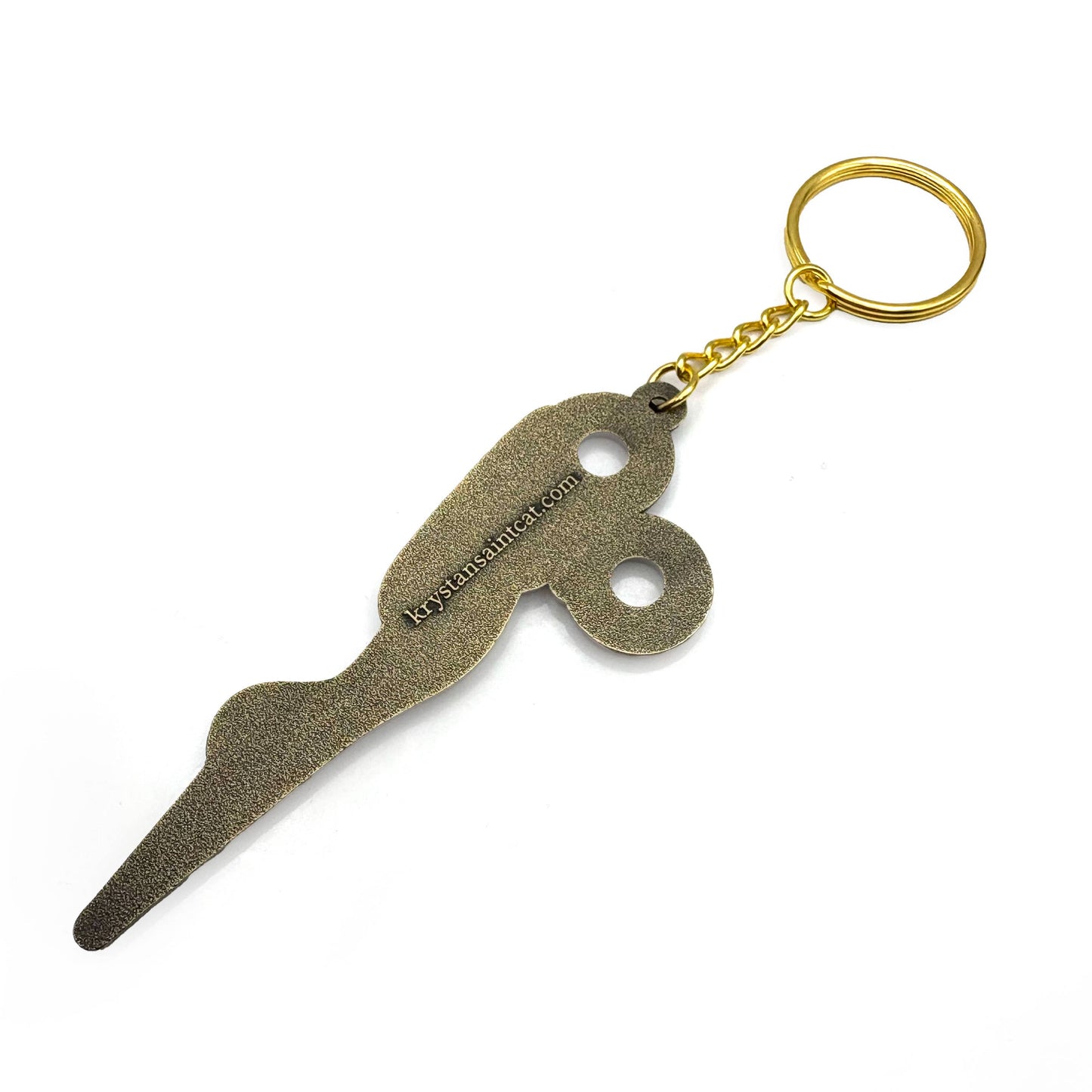 Embroidery Scissors Keychain