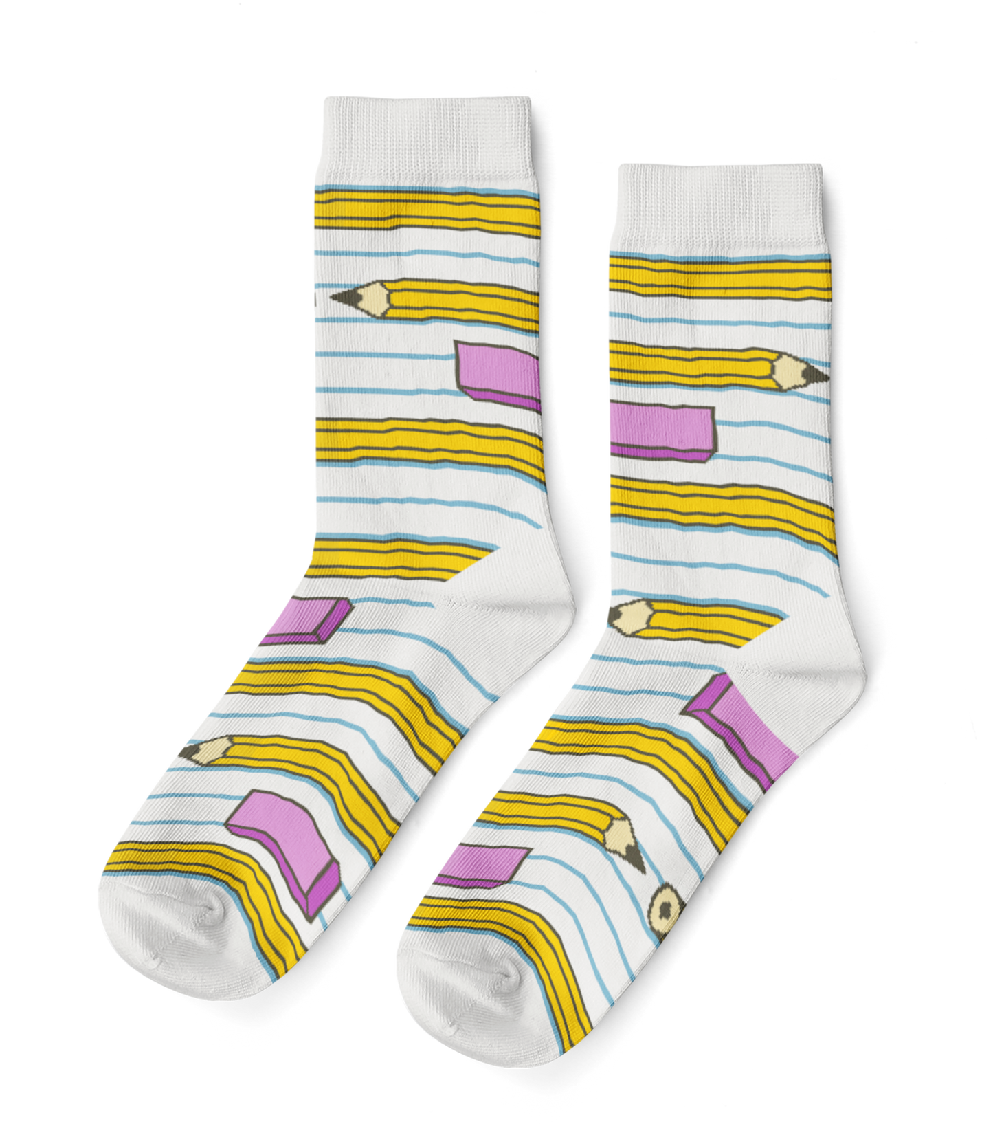 Pencil Small Crew Socks