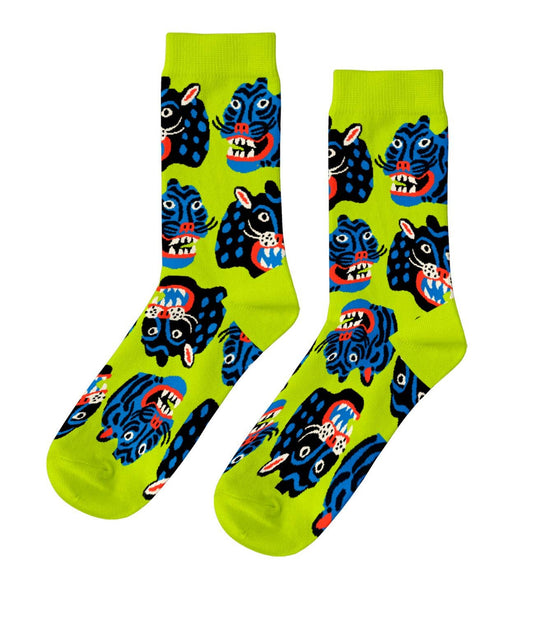 Wild Cats Small Crew Socks