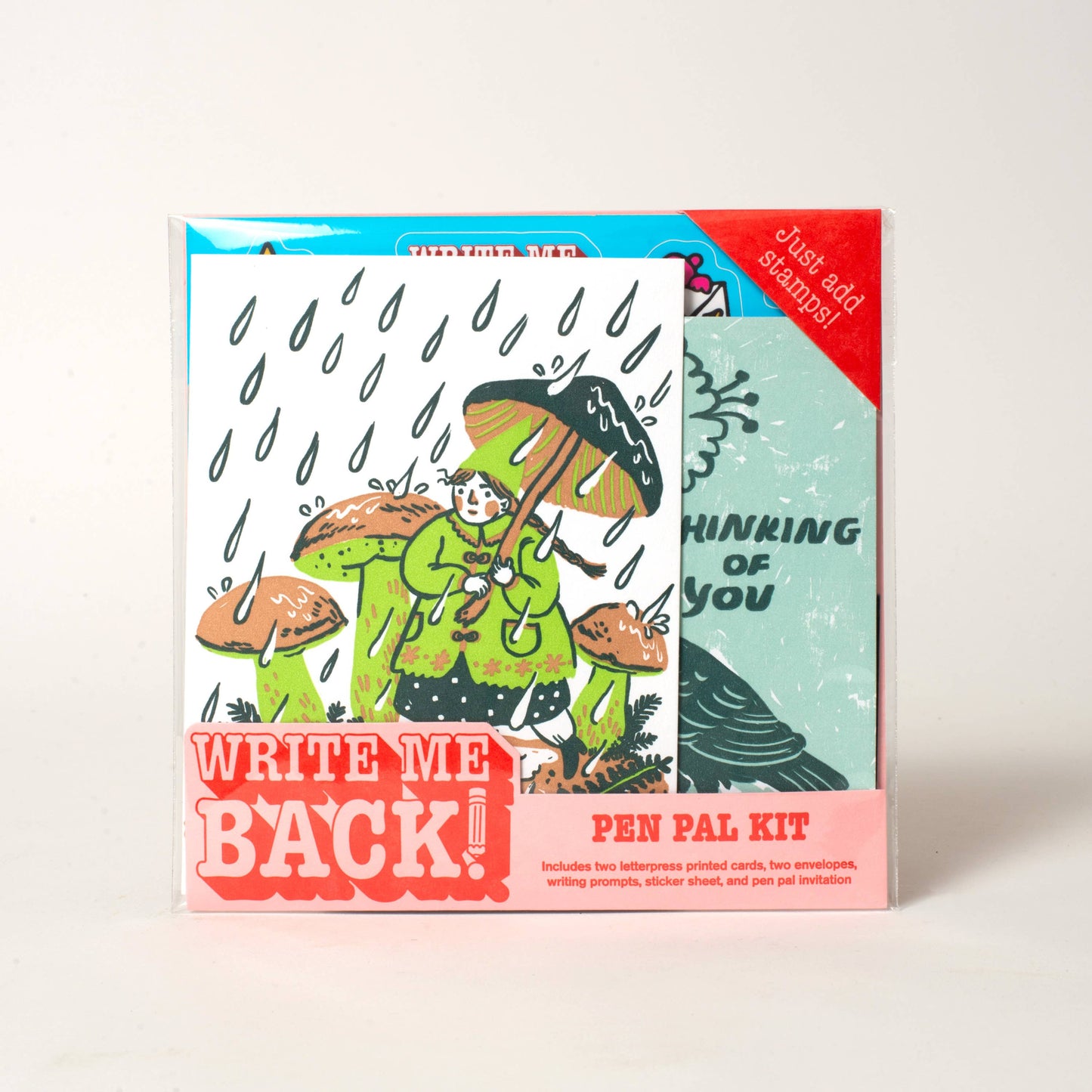 Rain Walk + Crow Pen Pal Kit