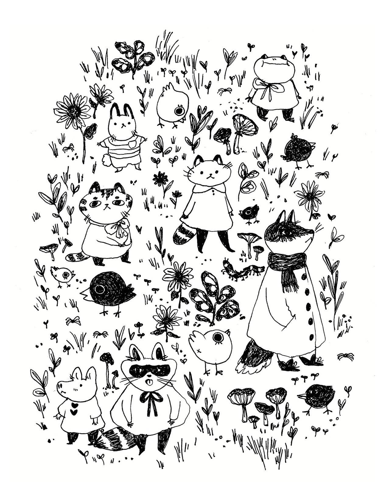 Garden Party print