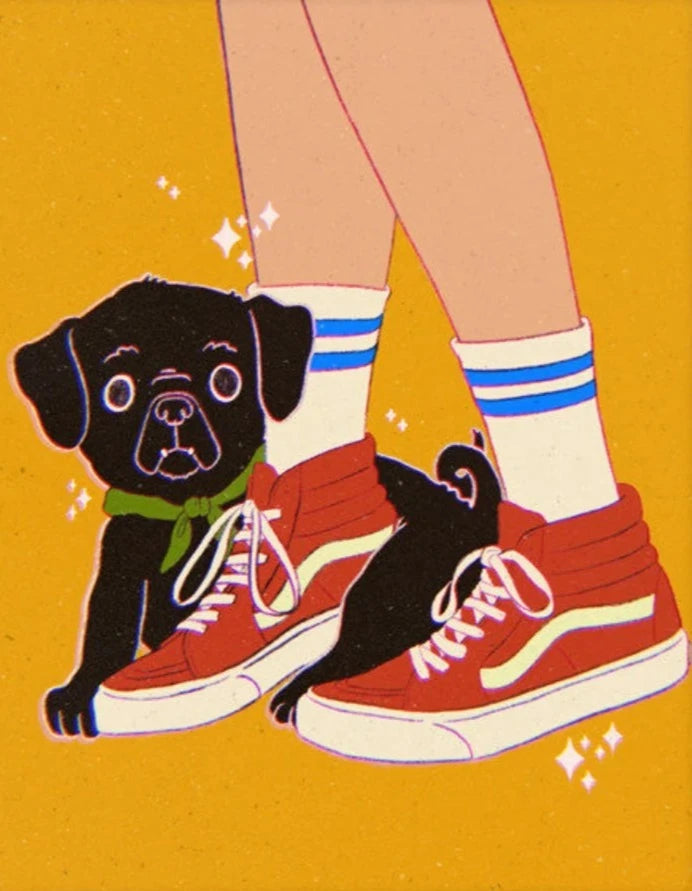 Pug Vans print