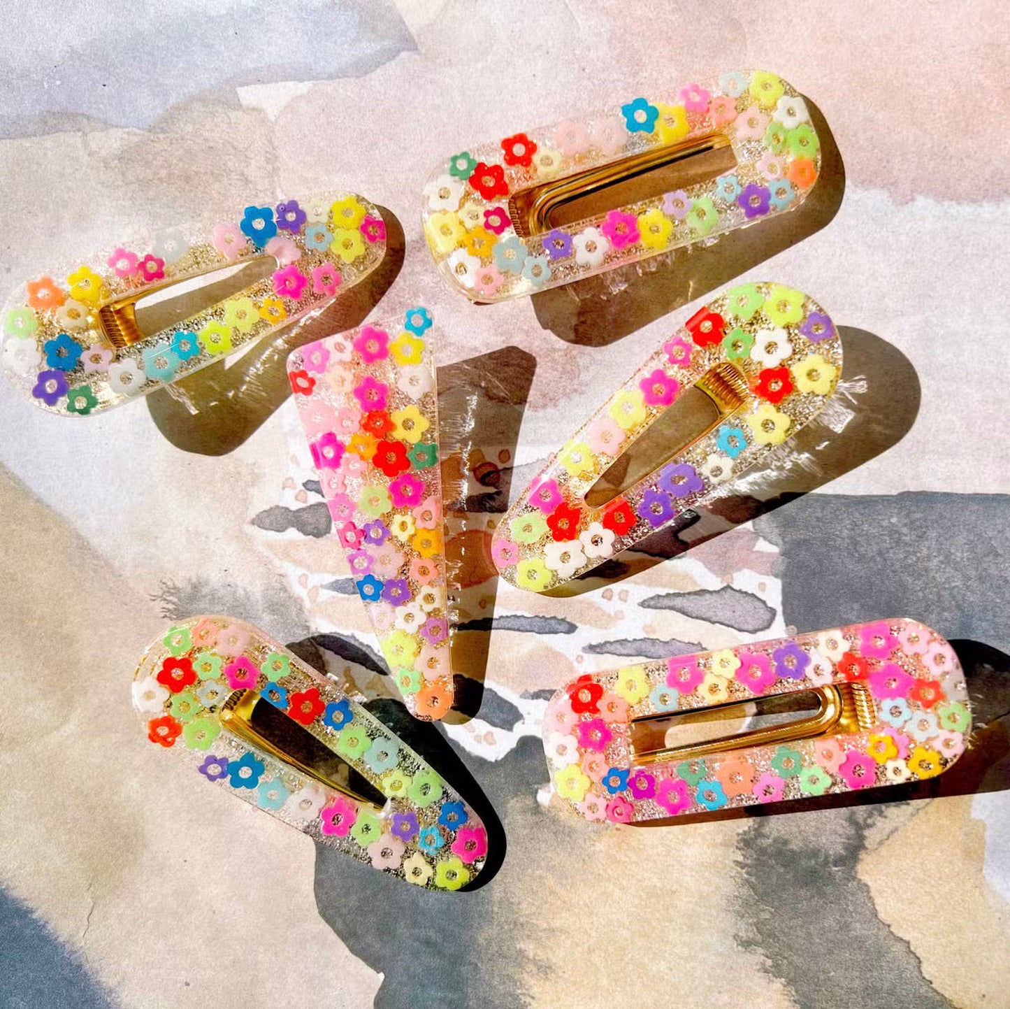 Day Garden Hair Clips