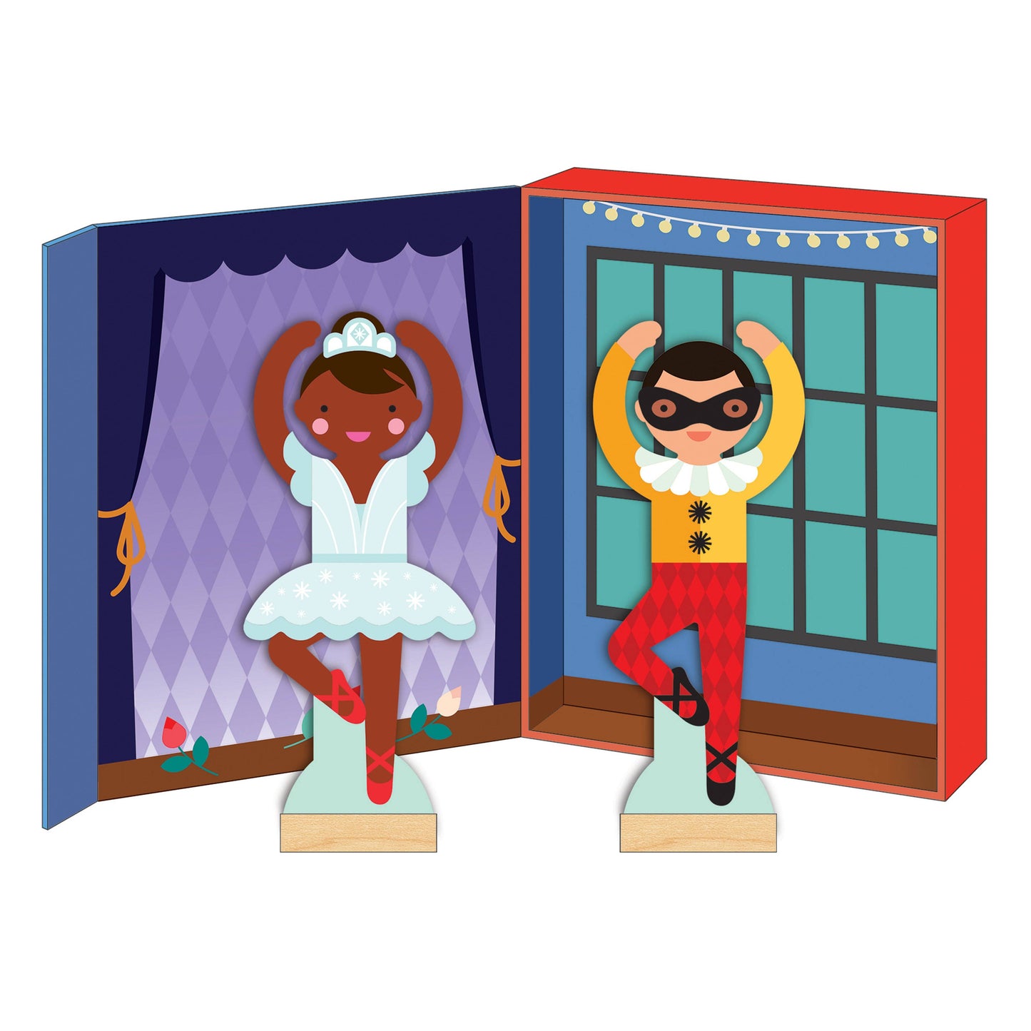 Ballet Dancers Magnetic Dress Up Set