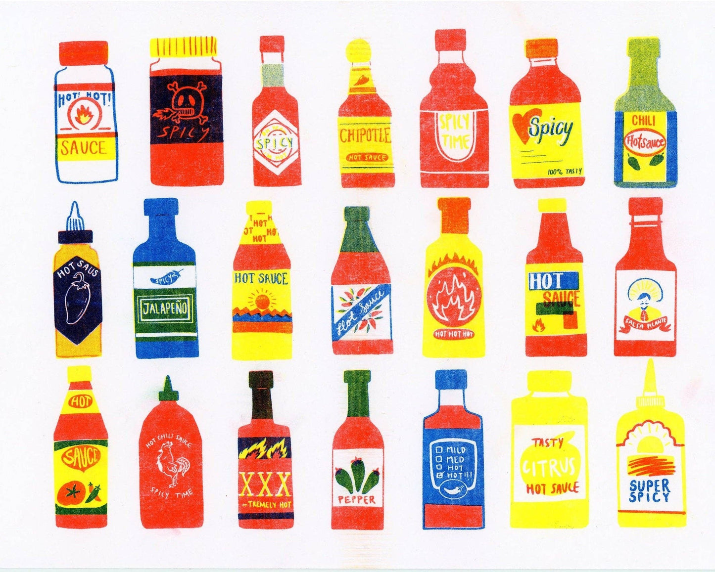 Hot Sauce print