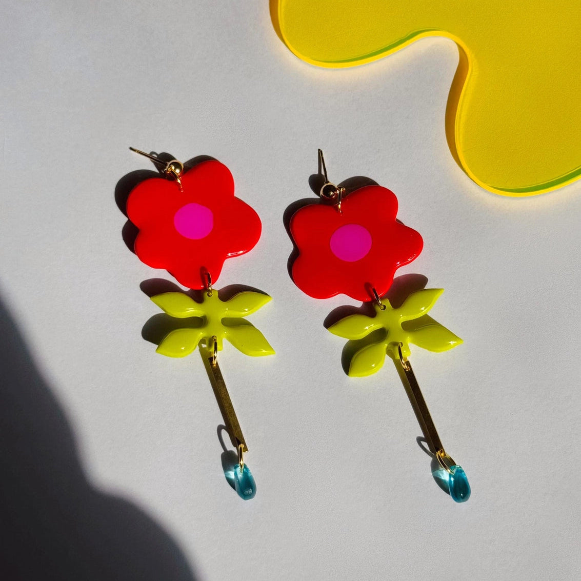 Flower Droplets Earrings