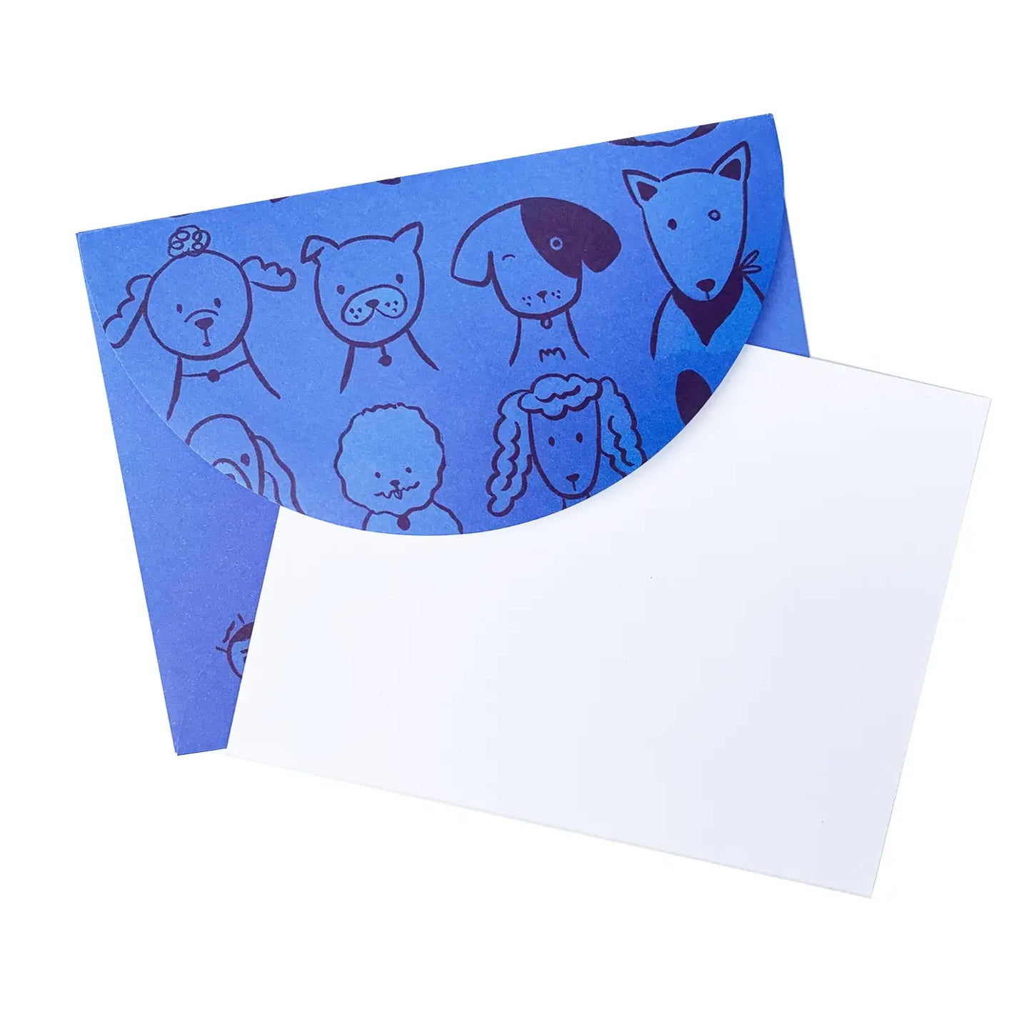 Dogs Envelope Note Set