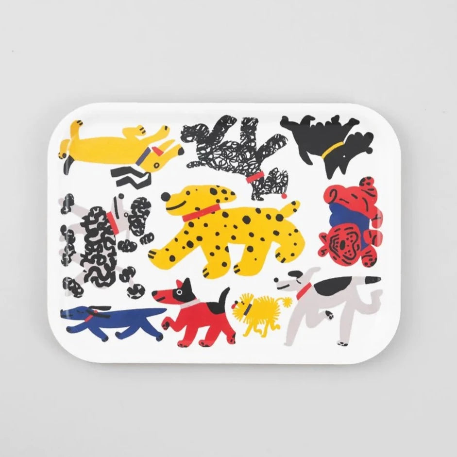 Dogs Rectangle Mini Tray