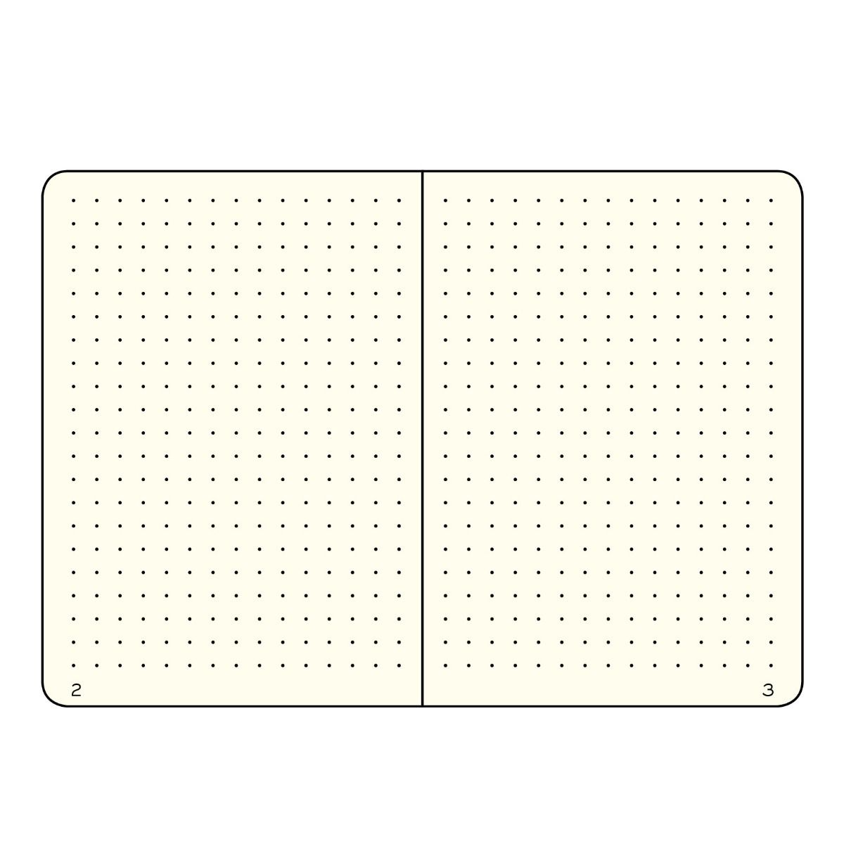 Leuchtturm Medium Notebook: Hardcover, Dotted Pages