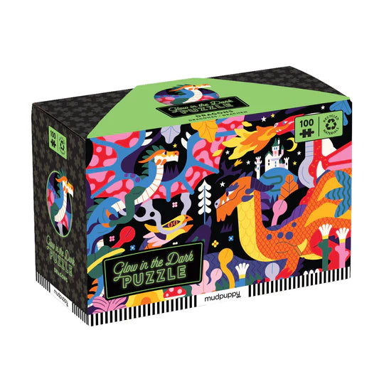 Dragons Glow-In-The-Dark Puzzle