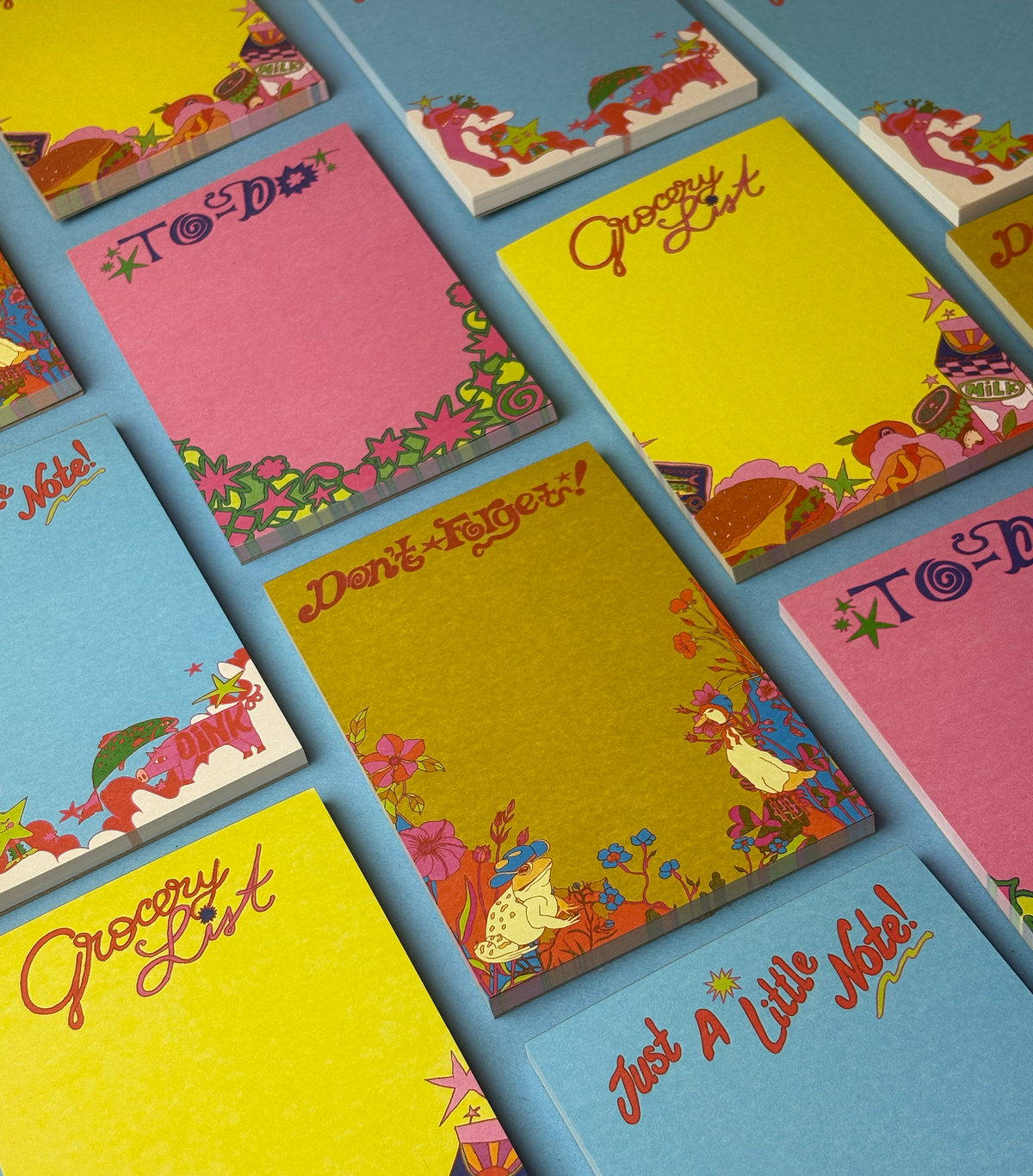 Grocery List Memo Pad