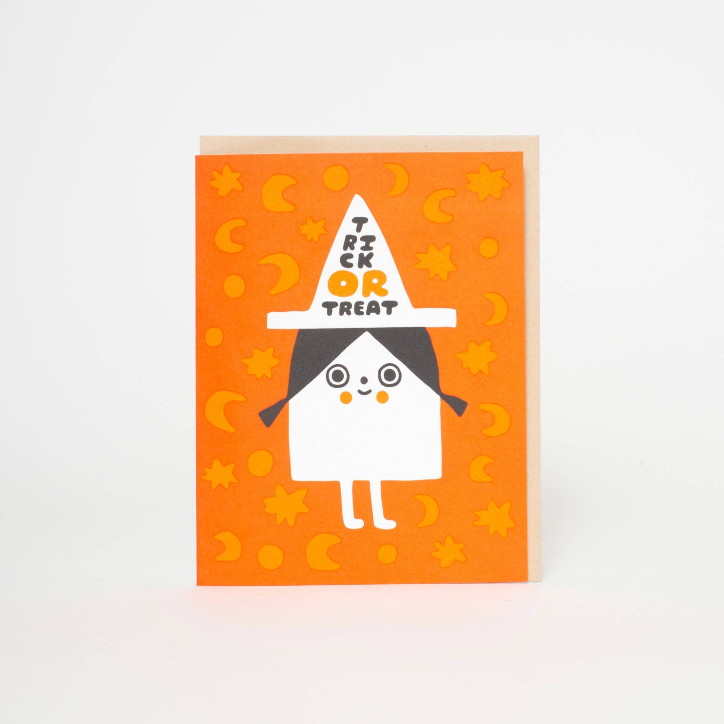 Trick or Treat Witch card